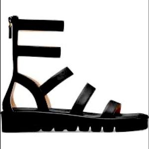 Stuart Weitzman Gala Lift Sandals.